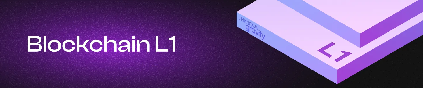 How does an L1 blockchain work?