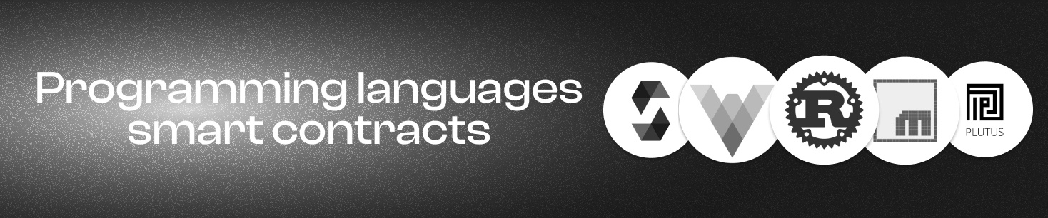 Comparison of smart contracts programming languages